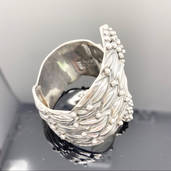 Margot de Taxco cornflower clamper Bracelet 5316 - Picture 4 of 13